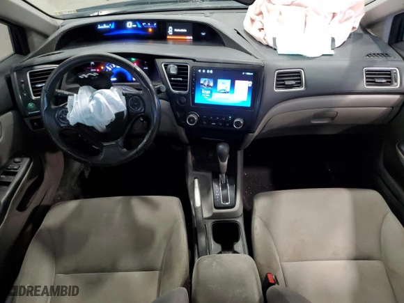 2013 Honda Civic Sdn LX with VIN 2HGFB2F53DH539959, listed as a Copart auction lot 54002965 with 161,935 mi miles and Clean Title. Bid and sale history available at carsss.com. Image 8.