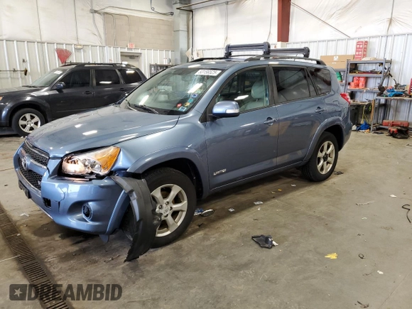 2010 Toyota RAV4 Ltd with VIN 2T3DK4DVXAW034954, listed as a Copart auction lot 53156525 with 252,679 mi miles and Clean Title. Bid and sale history available at carsss.com. Image 1.