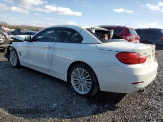 2014 BMW 4 Series 428i xDrive with VIN WBA3T1C54EPS98016, listed as a Copart auction lot 43812335 with 57,634 mi miles and Salvage Title. Bid and sale history available at carsss.com. Image 2.