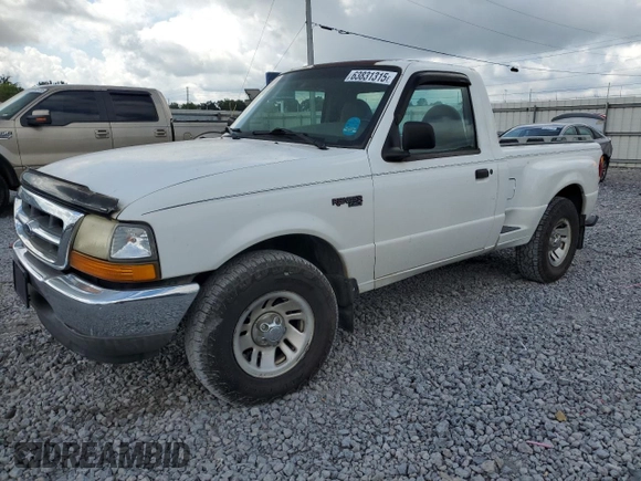 1999 Ford Ranger XL with VIN 1FTYR10C6XPA43770, listed as a Copart auction lot 63831315 with 18,858 mi miles and Salvage title. Bid and sale history available at DreamBid. Image 1.