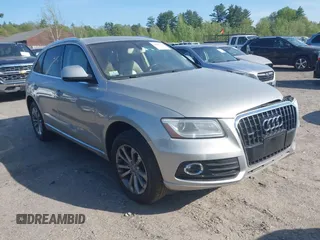 2013 Audi Q5 Premium Plus z VIN WA1LFAFPXDA102180, wystawiony jako IAAI lot #42197741 z przebiegiem 118 105 mil mil oraz . Historia ofert i sprzedaży dostępna na DreamBid. Obrazek 1.