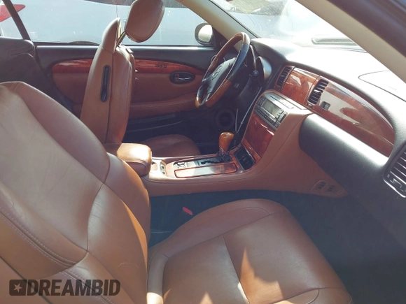 2002 Lexus SC 430 z VIN JTHFN48Y620013365, wystawiony jako IAAI lot #40978149 z przebiegiem 151 147 mil mil oraz . Historia ofert i sprzedaży dostępna na DreamBid. Obrazek 5.