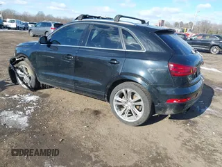 2015 Audi Q3 Prestige with VIN WA1GFCFS4FR004025, listed as a IAAI auction lot 41286031 with 103,132 mi miles and . Bid and sale history available at DreamBid. Image 3.
