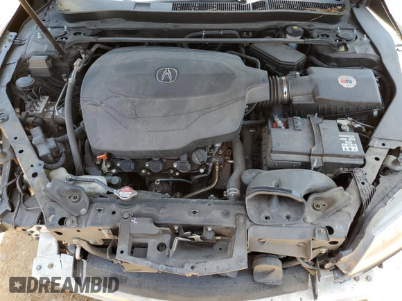 2015 Acura TLX Advance with VIN 19UUB2F77FA002439, listed as a Copart auction lot 87069904 with 252,446 mi miles and Salvage title. Bid and sale history available at DreamBid. Image 11.