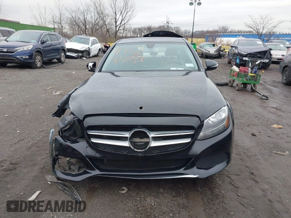 2017 Mercedes-Benz C 300 with VIN 55SWF4KB0HU224122, listed as a IAAI auction lot 41128283 with 93,861 mi miles and . Bid and sale history available at carsss.com. Image 13.