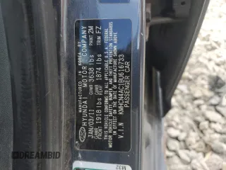2011 Hyundai Accent GLS with VIN KMHCN4AC1BU616733, listed as a Copart auction lot 55661135 with 259,466 mi miles and Clean Title. Bid and sale history available at DreamBid. Image 12.