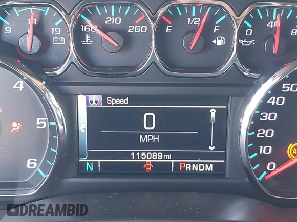 2015 Chevrolet Silverado 1500 LT with VIN 1GCRCREH5FZ260108, listed as a IAAI auction lot 41907415 with 115,089 mi miles. Bid and sale history available at carsss.com. Image 15.