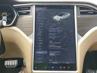 2016 Tesla Model S 90D with VIN 5YJSA1E40GF123543, listed as a IAAI auction lot 42111603 with 126,445 mi miles and . Bid and sale history available at DreamBid. Image 17.