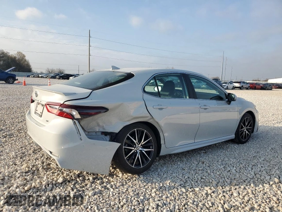 2023 Toyota Camry SE with VIN 4T1G11AK7PU088545, listed as a Copart auction lot 49071715 with 50,537 mi miles and Salvage Title. Bid and sale history available at DreamBid. Image 3.