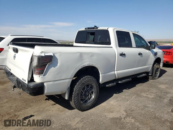 2022 Nissan Titan SV z VIN 1N6AA1FA8NN106193, wystawiony jako Copart lot #56479285 z przebiegiem 27 443 mil mil oraz Szkoda całkowita • Salvage title. Historia ofert i sprzedaży dostępna na DreamBid. Obrazek 3.