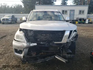 2017 Nissan Armada SV with VIN JN8AY2NC5H9506138, listed as a Copart auction lot 83483064 with 127,638 mi miles and Salvage Title. Bid and sale history available at carsss.com. Image 5.