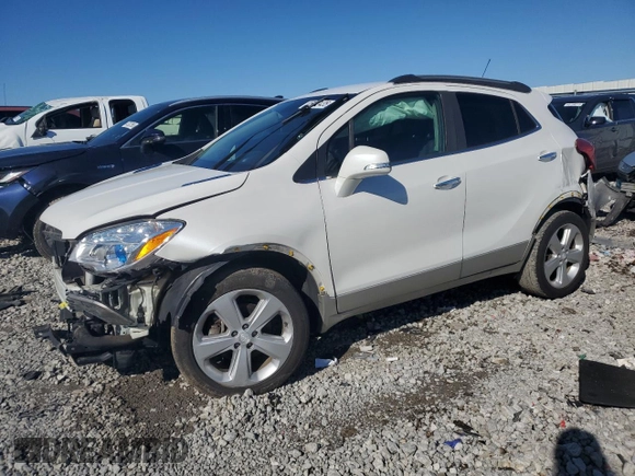 2016 Buick Encore with VIN KL4CJASB5GB716092, listed as a Copart auction lot 45412435 with 129,923 mi miles and Salvage Title. Bid and sale history available at carsss.com. Image 1.