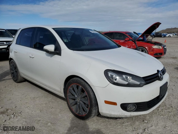 2013 Volkswagen Golf TDI with VIN WVWDM7AJ9DW020384, listed as a Copart auction lot 49329255 with 167,291 mi miles and Salvage Title. Bid and sale history available at carsss.com. Image 4.