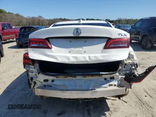 2015 Acura TLX with VIN 19UUB1F36FA015691, listed as a Copart auction lot 49980945 with 116,896 mi miles and Salvage Title. Bid and sale history available at carsss.com. Image 6.