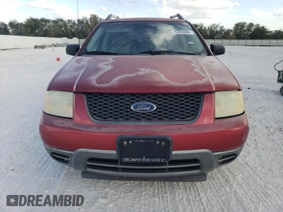 2005 Ford Freestyle SE with VIN 1FMZK01125GA49459, listed as a Copart auction lot 76355084 with 131,733 mi miles and Salvage Title. Bid and sale history available at carsss.com. Image 5.