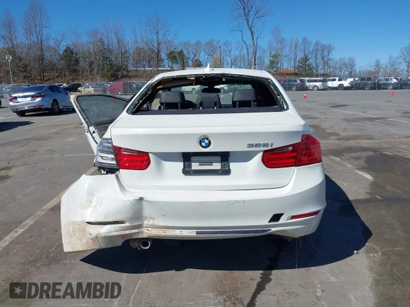 2013 BMW 3 Series 328i with VIN WBA3A5G59DNP25529, listed as a IAAI auction lot 41826295 with 95,091 mi miles. Bid and sale history available at carsss.com. Image 16.