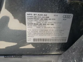 2019 Audi SQ5 Premium Plus with VIN WA1B4AFY1K2086906, listed as a Copart auction lot 71392894 with 111,327 mi miles and Salvage Title. Bid and sale history available at DreamBid. Image 15.