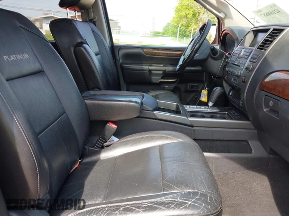 2011 Nissan Armada SV with VIN 5N1BA0ND7BN613865, listed as a IAAI auction lot 42160887 with 225,294 mi miles and . Bid and sale history available at DreamBid. Image 5.