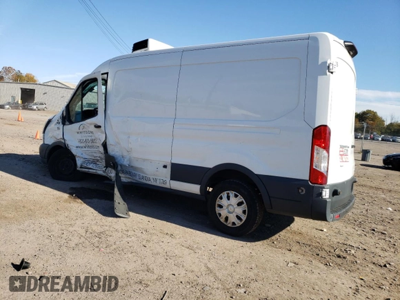2018 Ford Transit z VIN 1FTYR2CMXJKA73854, wystawiony jako Copart lot #81051414 z przebiegiem Nie podano mil oraz Szkody całkowita. Historia ofert i sprzedaży dostępna na DreamBid. Obrazek 2.