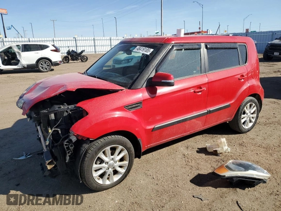 2013 Kia Soul + with VIN KNDJT2A63D7563776, listed as a Copart auction lot 48419185 with 149,078 mi miles and Salvage Title. Bid and sale history available at carsss.com. Image 1.