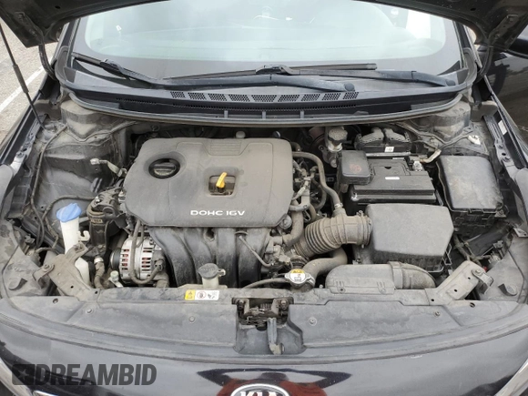 2017 Kia Forte LX with VIN 3KPFK4A72HE132834, listed as a Copart auction lot 53618005 with 122,993 mi miles and Salvage Title. Bid and sale history available at carsss.com. Image 11.