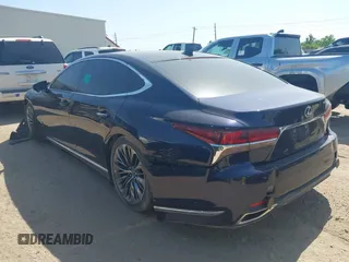 2018 Lexus LS with VIN JTHC5LFF5J5001627, listed as a IAAI auction lot 42021175 with 1 mi miles. Bid and sale history available at carsss.com. Image 3.