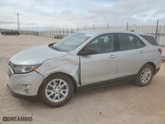 2019 Chevrolet Equinox LS with VIN 2GNAXHEV7K6268502, listed as a Copart auction lot 50735465 with 110,642 mi miles and Clean Title. Bid and sale history available at carsss.com. Image 1.