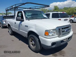 2010 Ford Ranger XL with VIN 1FTKR1AD1APA38223, listed as a IAAI auction lot 42079450 with 144,011 mi miles. Bid and sale history available at carsss.com. Image 1.