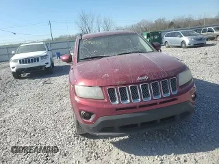 2014 Jeep Compass Latitude with VIN 1C4NJCEBXED509530, listed as a Copart auction lot 46624785 with 162,981 mi miles and Salvage Title. Bid and sale history available at DreamBid. Image 12.