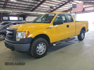 2014 Ford F-150 XL with VIN 1FTFX1EF1EKE66511, listed as a Copart auction lot 64643575 with 66,969 mi miles and Clean title. Bid and sale history available at DreamBid. Image 1.