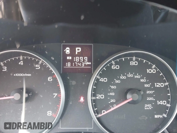2014 Subaru Legacy 2.5i with VIN 4S3BMBA61E3004351, listed as a IAAI auction lot 42664044 with 181,743 mi miles and . Bid and sale history available at DreamBid. Image 15.