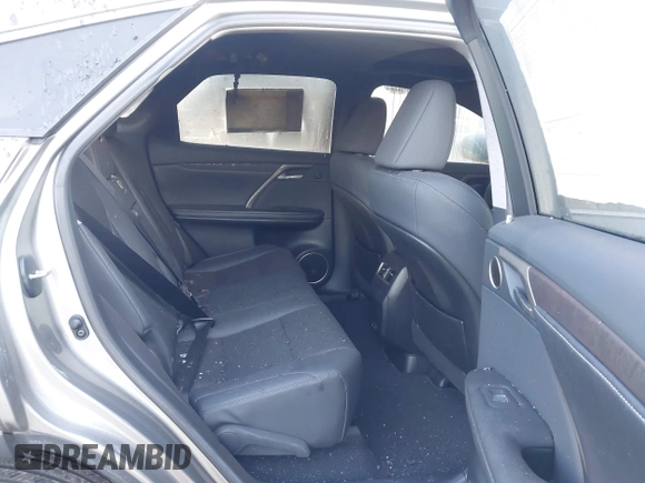 2022 Lexus RX with VIN 2T2HZMDA9NC332661, listed as a IAAI auction lot 41877725 with 19,045 mi miles. Bid and sale history available at carsss.com. Image 8.
