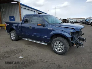 2012 Ford F-150 XL with VIN 1FTFX1ET6CFC59401, listed as a Copart auction lot 49691155 with 148,636 mi miles and Salvage Title. Bid and sale history available at carsss.com. Image 4.