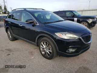 2015 Mazda CX-9 Grand Touring with VIN JM3TB2DA5F0447834, listed as a Copart auction lot 48388745 with 83,999 mi miles and Salvage Title. Bid and sale history available at carsss.com. Image 4.