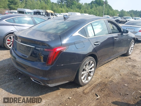 2021 Cadillac CT5 Premium Luxury with VIN 1G6DT5RK5M0116734, listed as a IAAI auction lot 42475009 with 37,942 mi miles and . Bid and sale history available at DreamBid. Image 4.