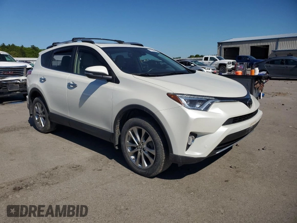 2016 Toyota RAV4 Limited z VIN JTMDFREV8GD177701, wystawiony jako Copart lot #57598425 z przebiegiem 59 225 mil mil oraz Szkoda całkowita • Salvage title. Historia ofert i sprzedaży dostępna na DreamBid. Obrazek 4.