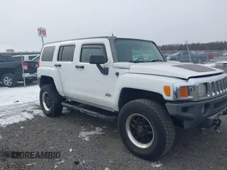 2007 Hummer H3 SUV with VIN 5GTDN13EX78221187, listed as a IAAI auction lot 41360574 with 141,468 mi miles and . Bid and sale history available at DreamBid. Image 13.