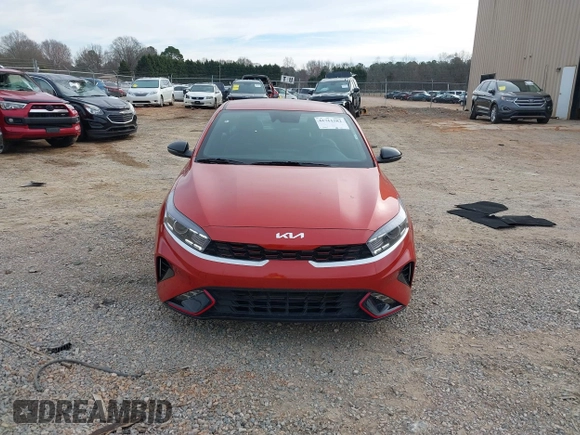 2023 Kia Forte GT-Line with VIN 3KPF54AD3PE652973, listed as a IAAI auction lot 41711582 with 30,457 mi miles. Bid and sale history available at carsss.com. Image 12.