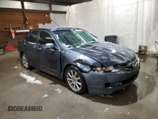 2007 Acura TSX w/Navigation with VIN JH4CL959X7C019694, listed as a Copart auction lot 83245584 with 199,386 mi miles and Salvage title. Bid and sale history available at DreamBid. Image 4.