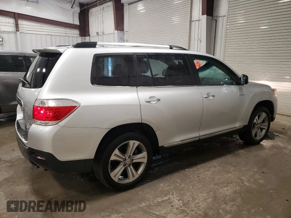 2012 Toyota Highlander Limited with VIN 5TDDK3EHXCS154339, listed as a Copart auction lot 51834175 with 152,092 mi miles and Non Repairable. Bid and sale history available at carsss.com. Image 3.