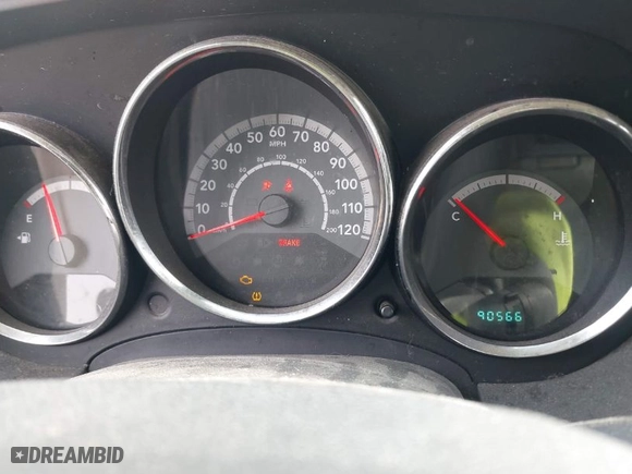 2012 Dodge Caliber SE with VIN 1C3CDWBA5CD529813, listed as a IAAI auction lot 41951005 with 90,566 mi miles. Bid and sale history available at carsss.com. Image 7.