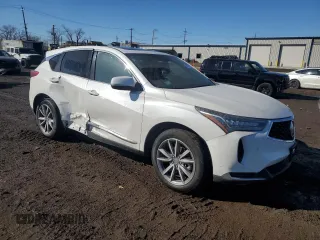 2023 Acura RDX w/Technology Package with VIN 5J8TC2H50PL006732, listed as a Copart auction lot 46819315 with 18,192 mi miles and Salvage Title. Bid and sale history available at carsss.com. Image 4.