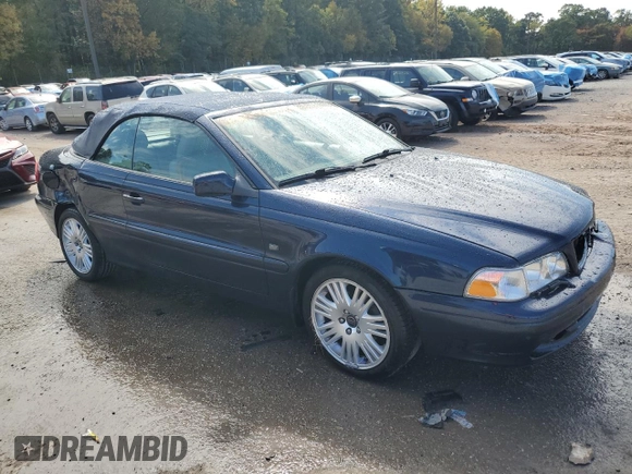 2004 Volvo C70 with VIN YV1NC62D74J043101, listed as a Copart auction lot 71585714 with 136,882 mi miles and Salvage Title. Bid and sale history available at carsss.com. Image 4.