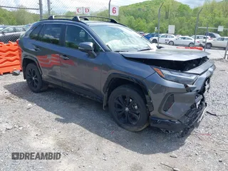 2023 Toyota RAV4 Hybrid SE with VIN JTM16RFV9PD113152, listed as a IAAI auction lot 42177056 with 41,204 mi miles and . Bid and sale history available at DreamBid. Image 1.