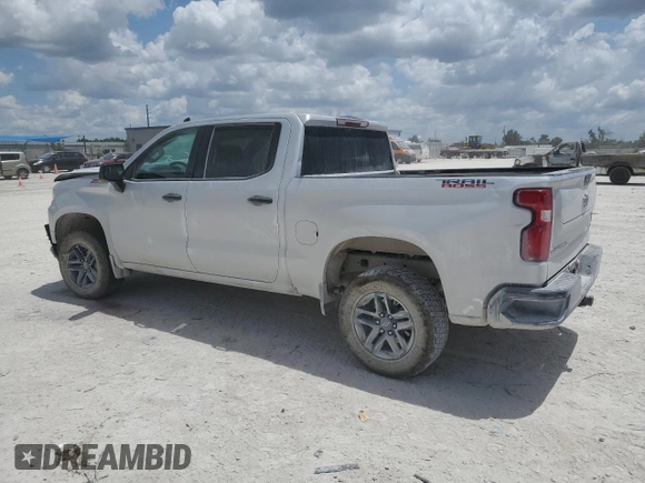 2022 Chevrolet Silverado 1500 Custom Trail Boss with VIN 3GCPYCEK7NG190983, listed as a Copart auction lot 53241744 with 71,301 mi miles and Non Repairable. Bid and sale history available at DreamBid. Image 2.