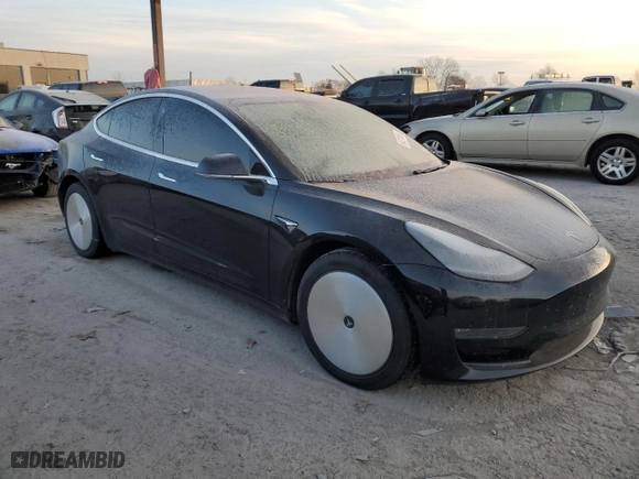 2019 Tesla Model 3 Mid Range with VIN 5YJ3E1EA9KF314787, listed as a Copart auction lot 84721054 with 75,153 mi miles and Salvage Title. Bid and sale history available at carsss.com. Image 4.