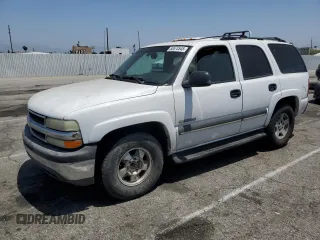 2003 Chevrolet Tahoe LS with VIN 1GNEC13V73R310485, listed as a Copart auction lot 58573545 with 157,501 mi miles and Salvage title. Bid and sale history available at DreamBid. Image 1.