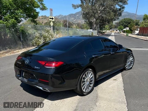 2022 Mercedes-Benz CLS 450 z VIN W1K2J5KB2NA105261, wystawiony jako Copart lot #58268425 z przebiegiem 2 695 mil mil oraz Czysty tytuł • Clean title. Historia ofert i sprzedaży dostępna na DreamBid. Obrazek 4.