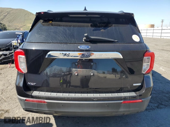 2020 Ford Explorer XLT with VIN 1FMSK7DH8LGB93761, listed as a Copart auction lot 44764115 with 71,504 mi miles and Salvage Title. Bid and sale history available at carsss.com. Image 6.