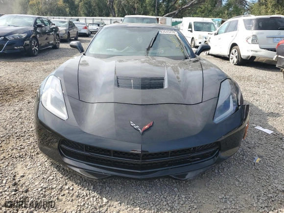 2019 Chevrolet Corvette 1LT with VIN 1G1YB2D75K5104935, listed as a Copart auction lot 83640474 with 26,697 mi miles and Salvage Title. Bid and sale history available at carsss.com. Image 5.
